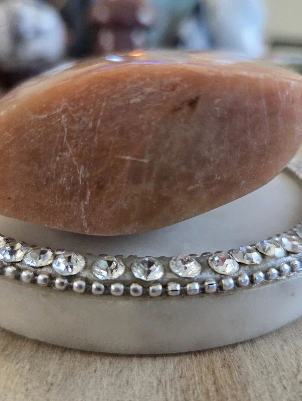 Natural Moonstone Stand-up Freeform Crystal #3